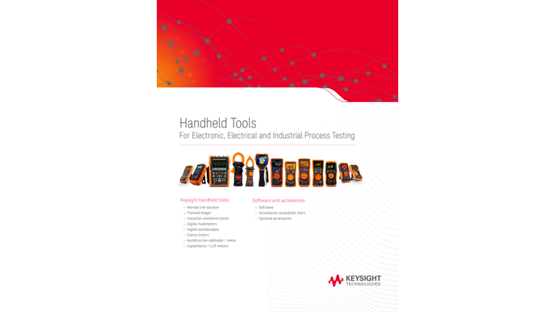 Handheld Tools For Electronic, Electrical and Industrial Process Testing